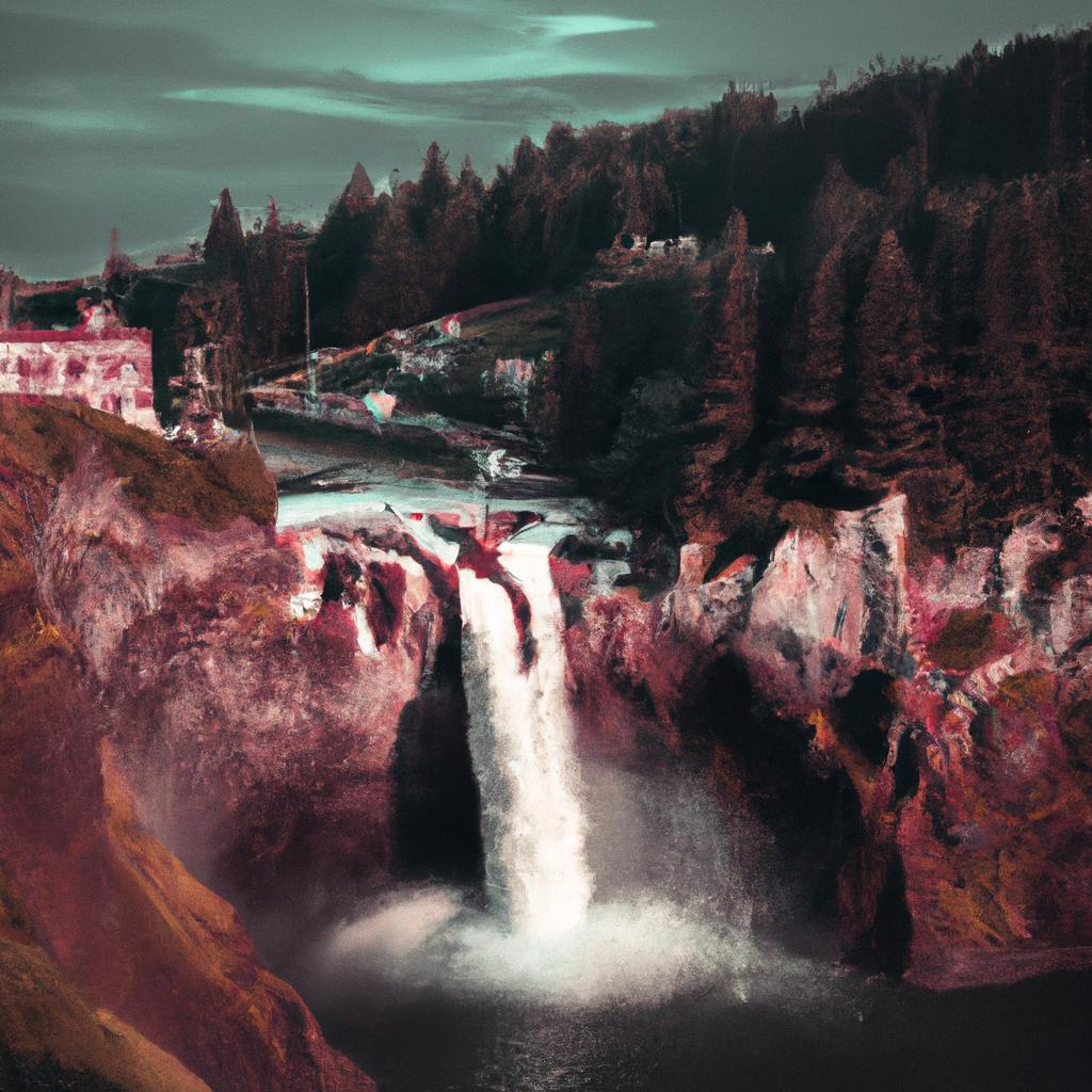 Visiting the iconic Snoqualmie Falls in Twin Peaks, Washington