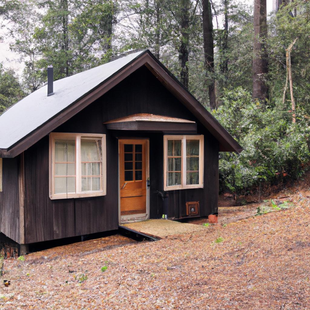 Unwinding in a secluded cabin in Twin Peaks, Washington