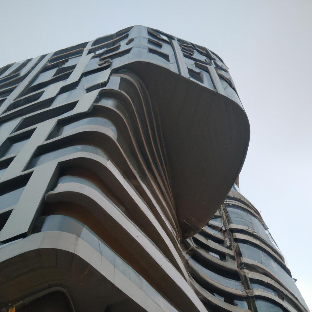 A twisted building