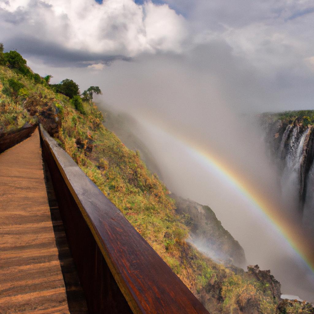 Take a walk on the wild side at the edge of the Victoria Falls