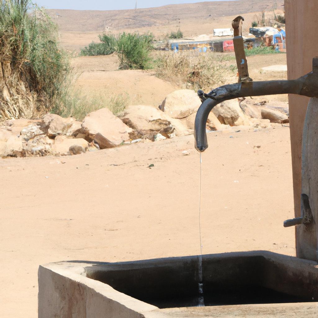 Access to water is crucial for survival in the hottest inhabited place on earth