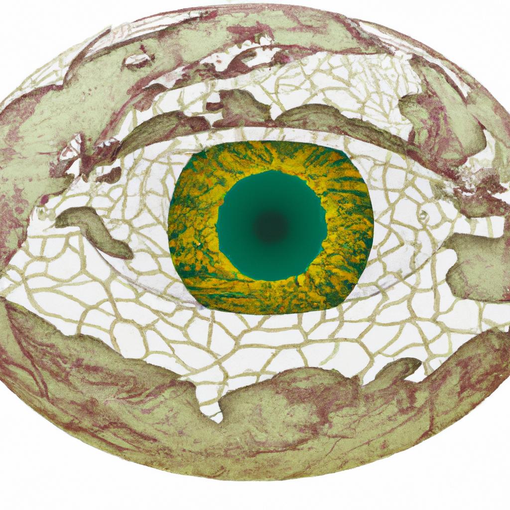 3D topographical map of the Eye of the World