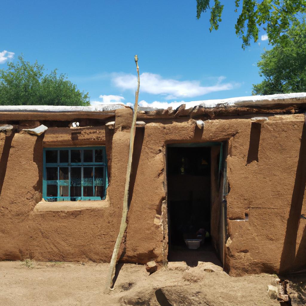 Adobe houses are a common sight in the rural villages of Jujuy Province