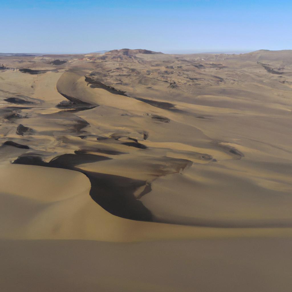 The Sechura desert is home to the tallest sand dunes in the world.