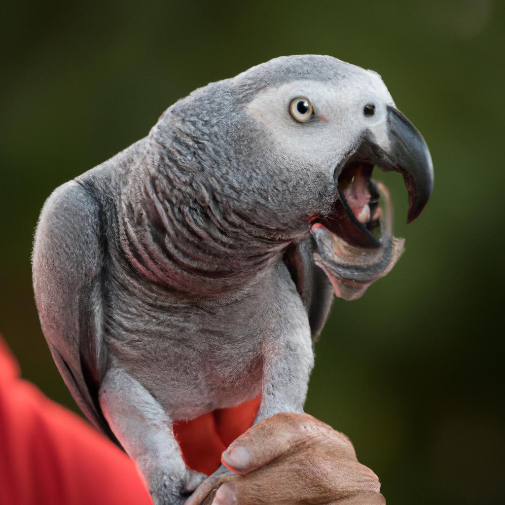 African Grey Parrots have the ability to mimic human speech with incredible accuracy