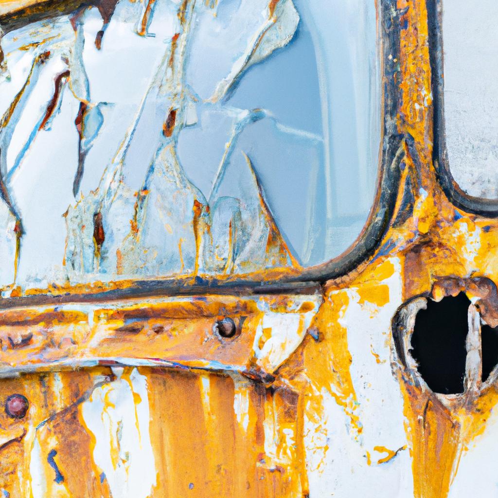 The rusted exterior of Alaska Bus 142 tells the story of its years of abandonment in the Alaskan wilderness.