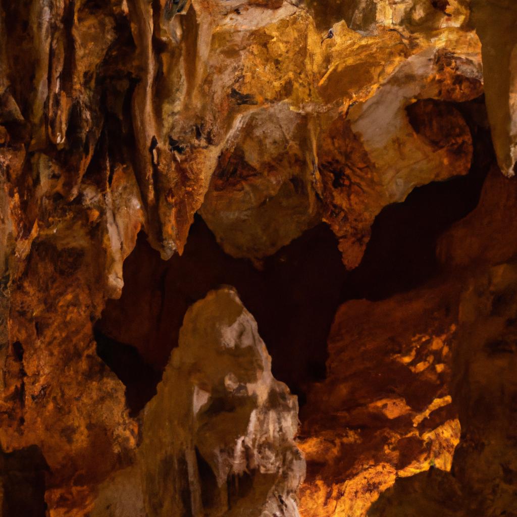 The caves in Algarve, Portugal, are home to incredible rock formations that have been shaped over time