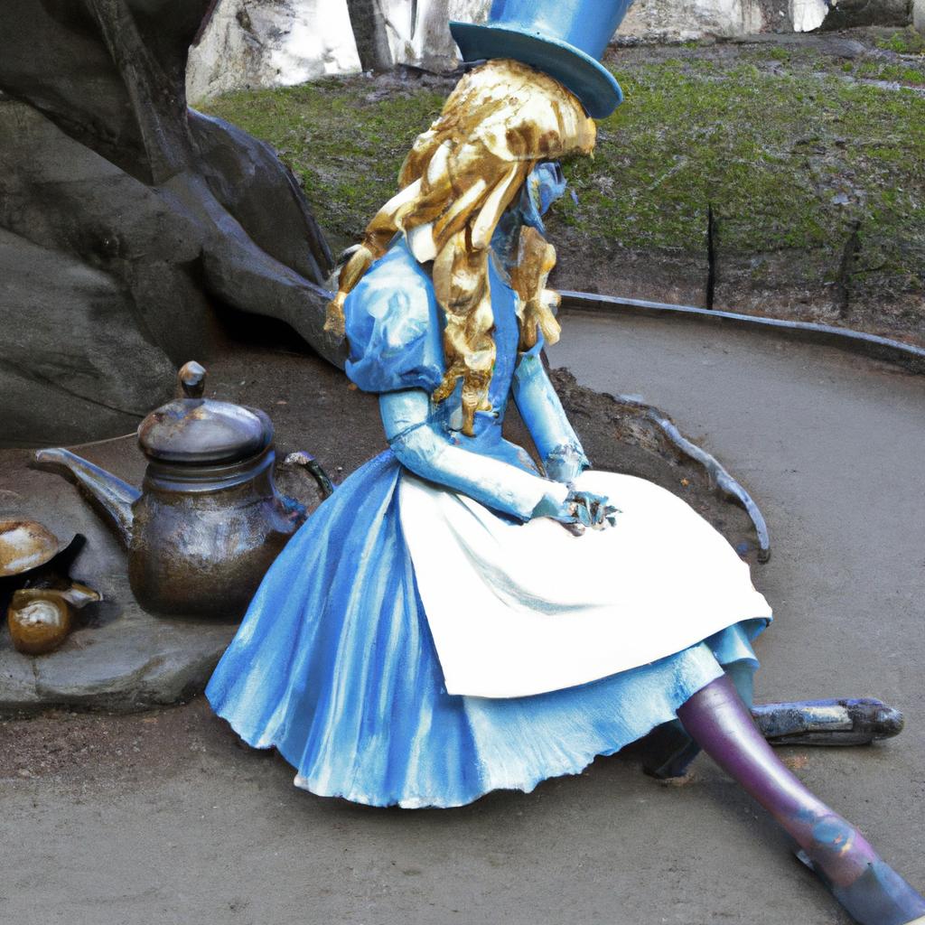 The Alice in Wonderland statue in Central Park is a popular landmark.