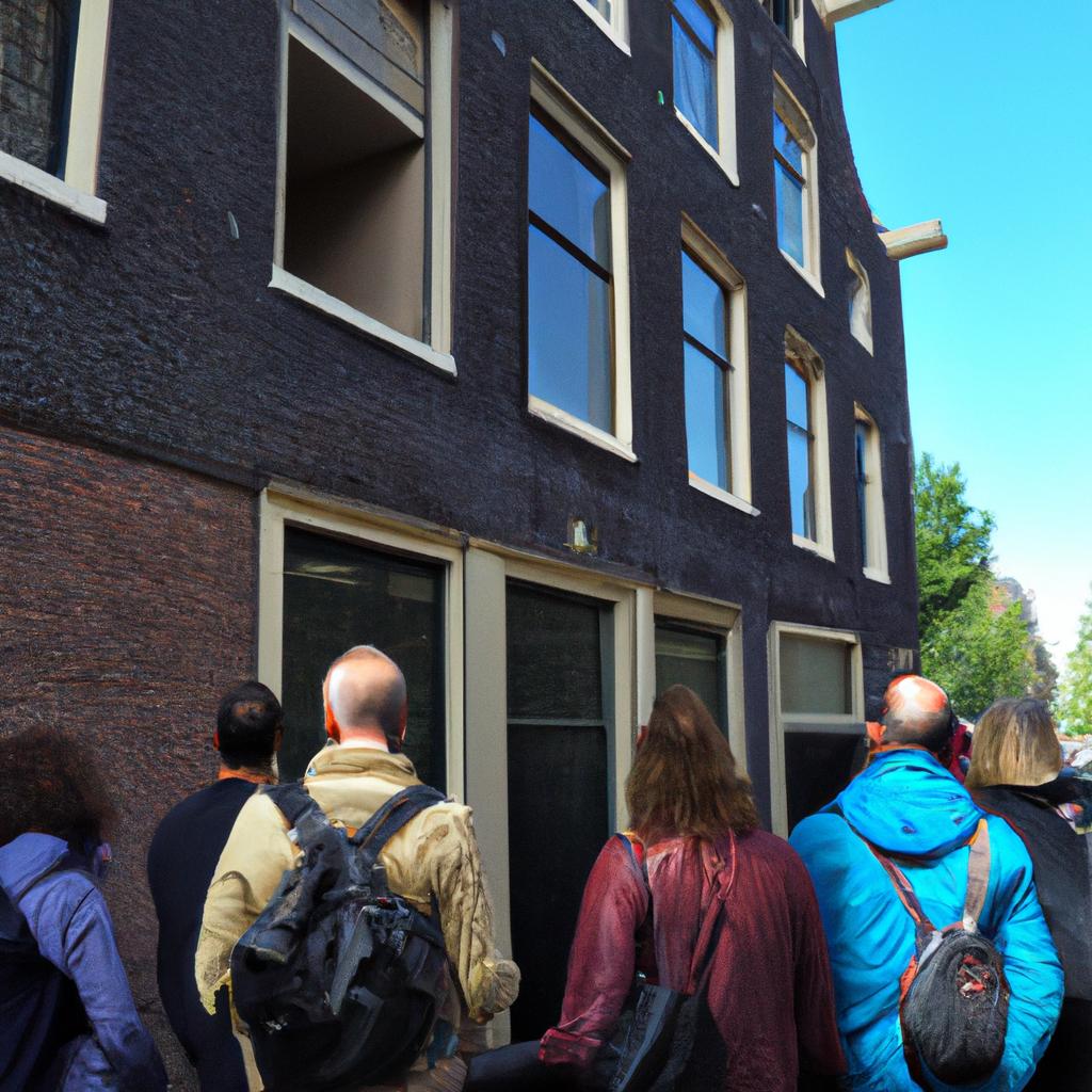 Honoring Anne Frank's legacy at her former home