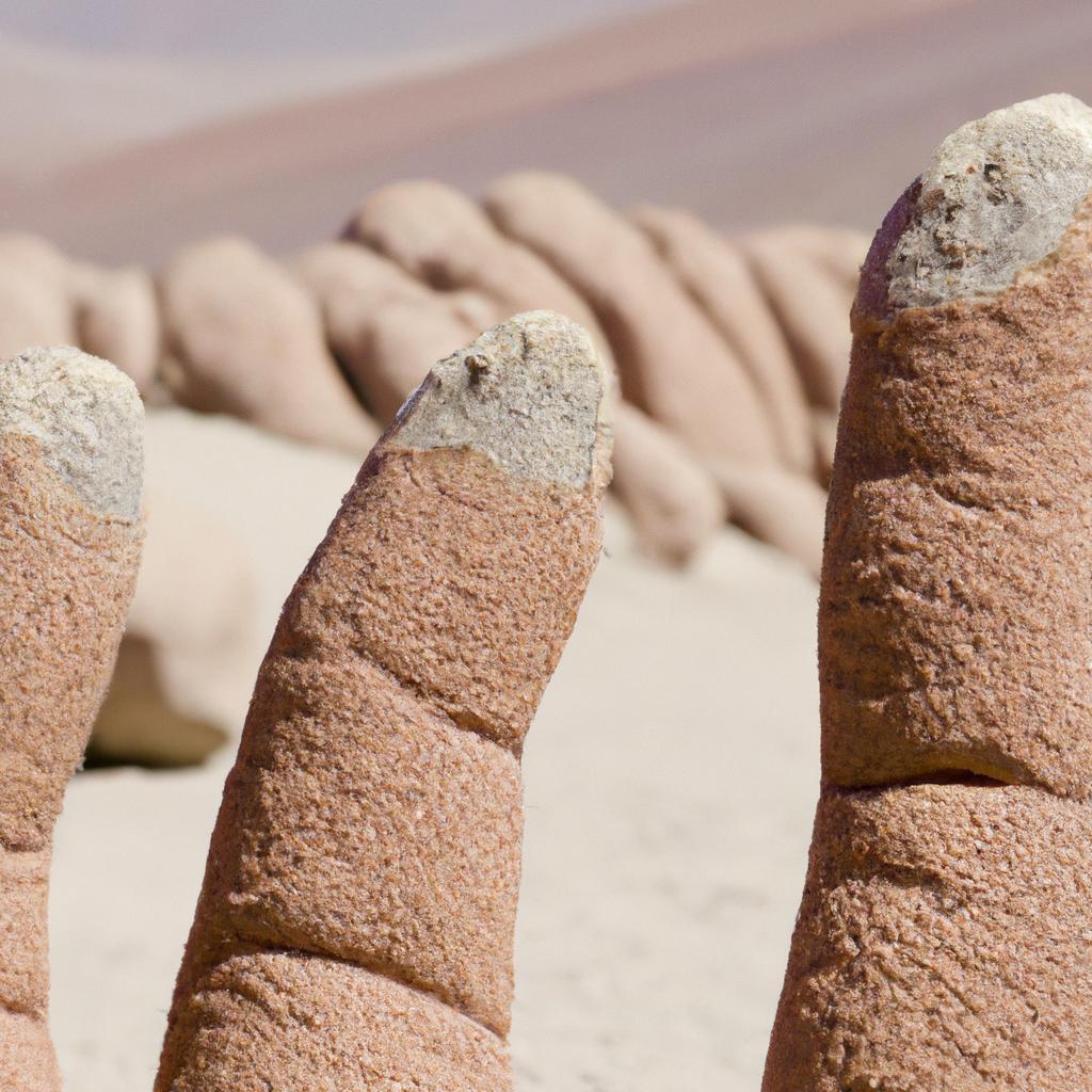 The bony fingers of the Atacama Hand up close