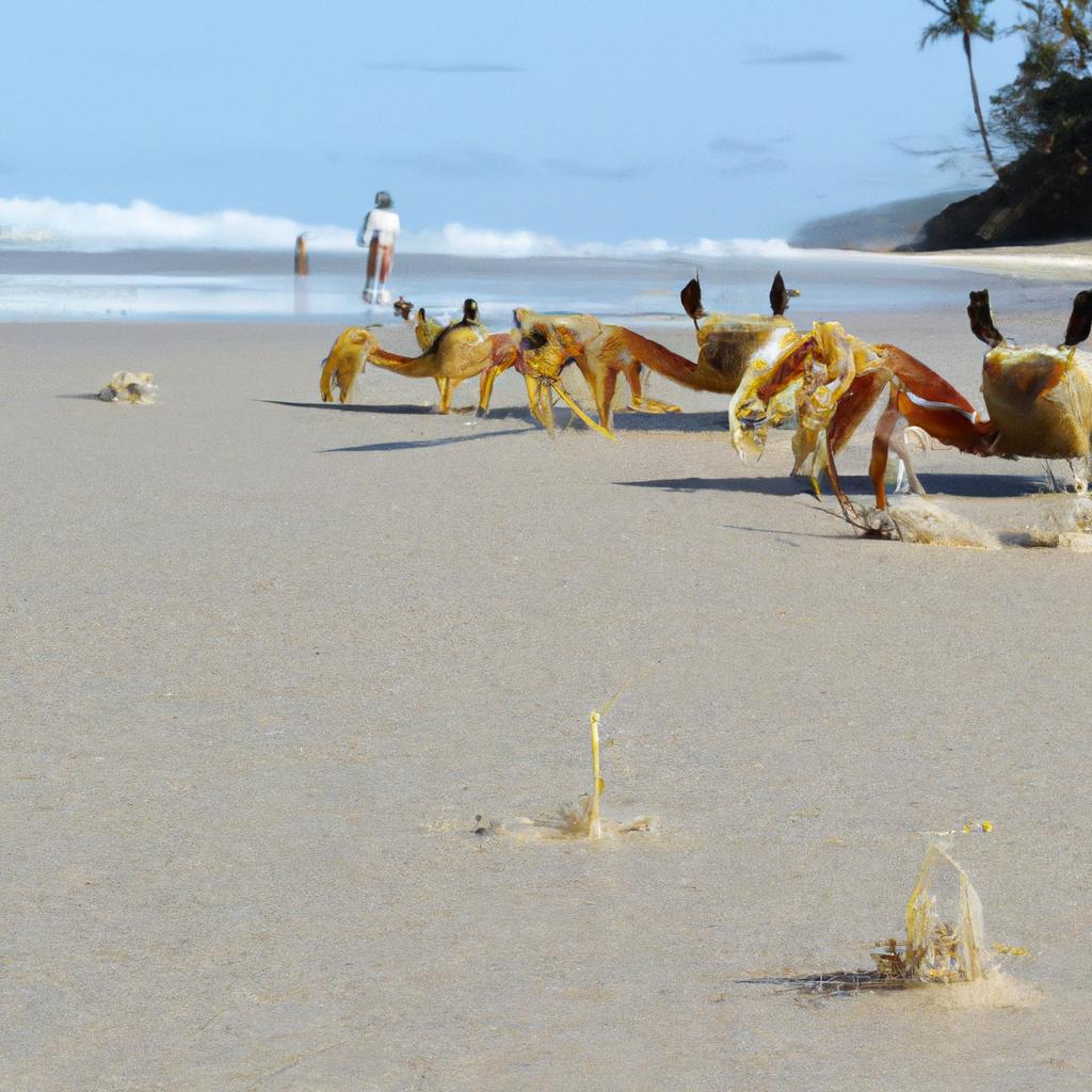 Australia Crab Migration
