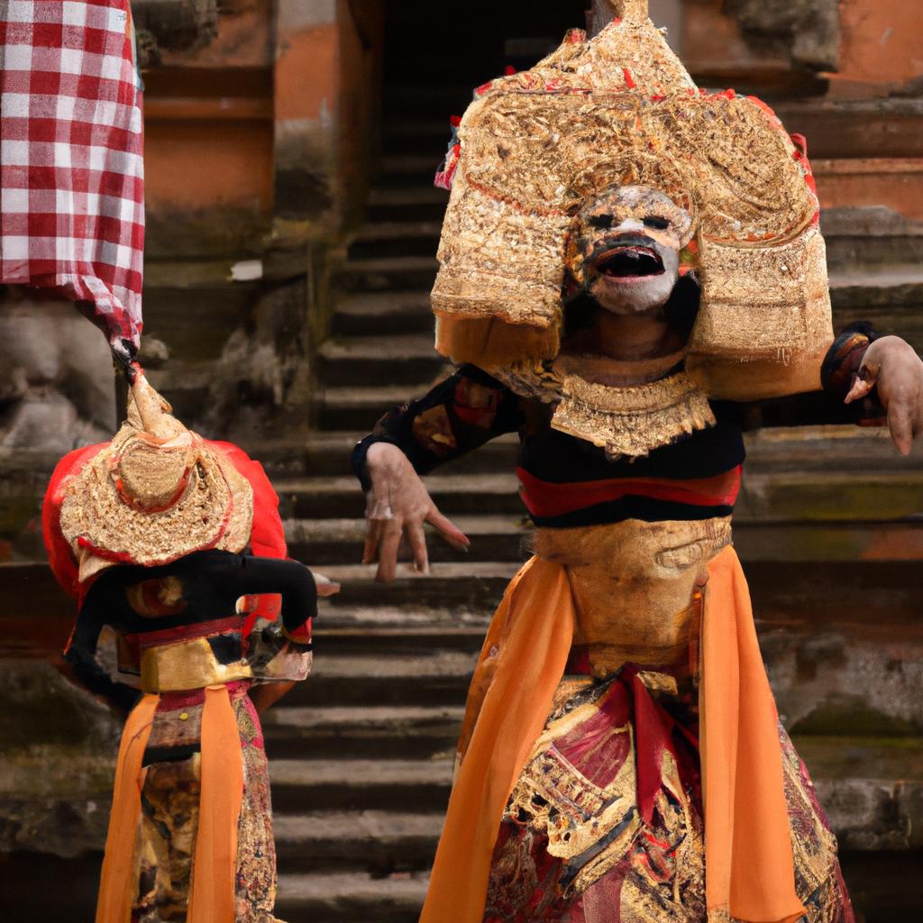 Experiencing the cultural richness of Bali through traditional dance performances in temples