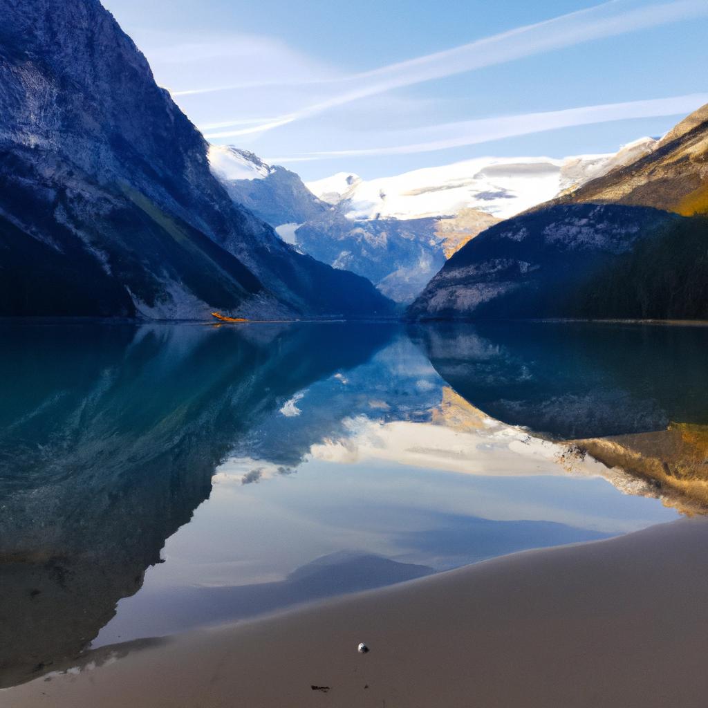 Find peace and tranquility at Banff's stunning lakes