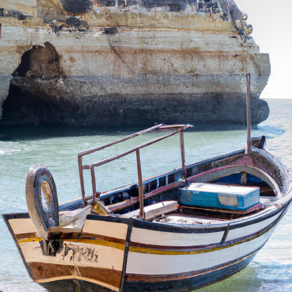 Witness the daily life of the local fishermen near the Benagil cliffs