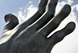 Big Hand Sculpture