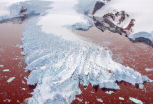 Blood Glacier Antarctica