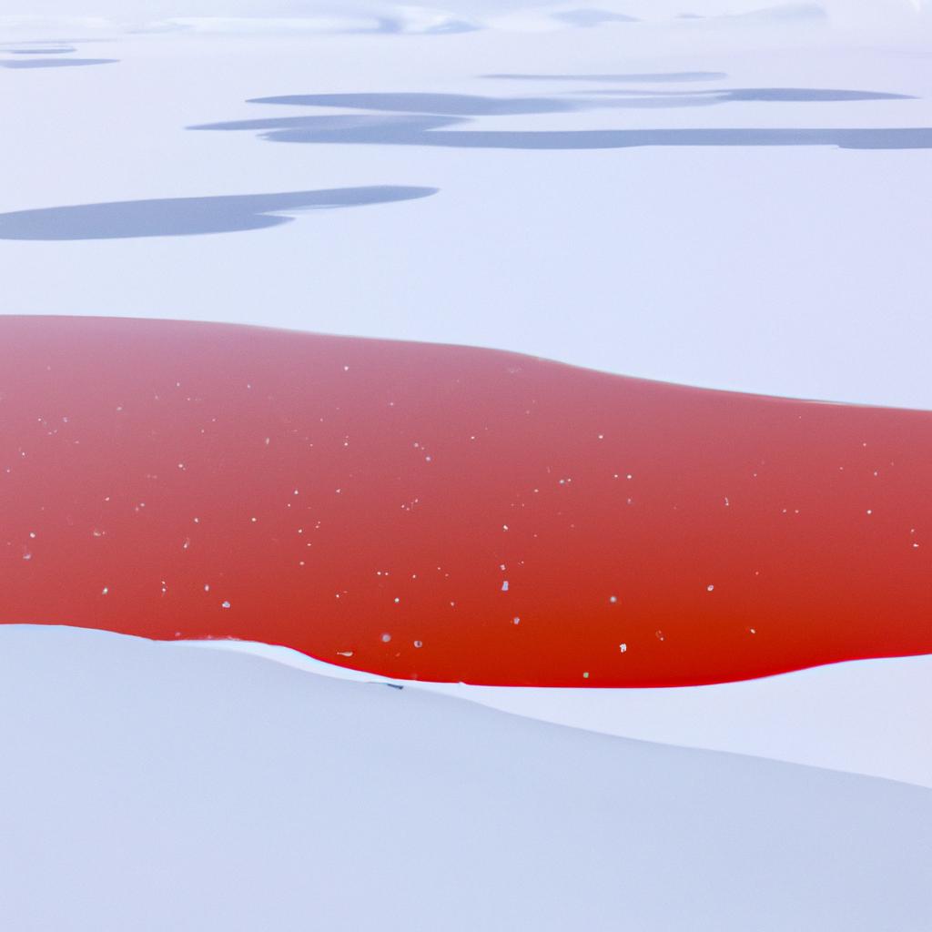 Blood Lake Antarctica