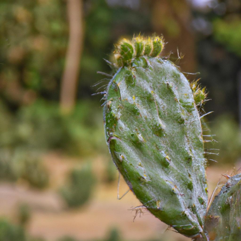 This oasis is home to a diverse range of flora and fauna, including the hardy cactus plant.