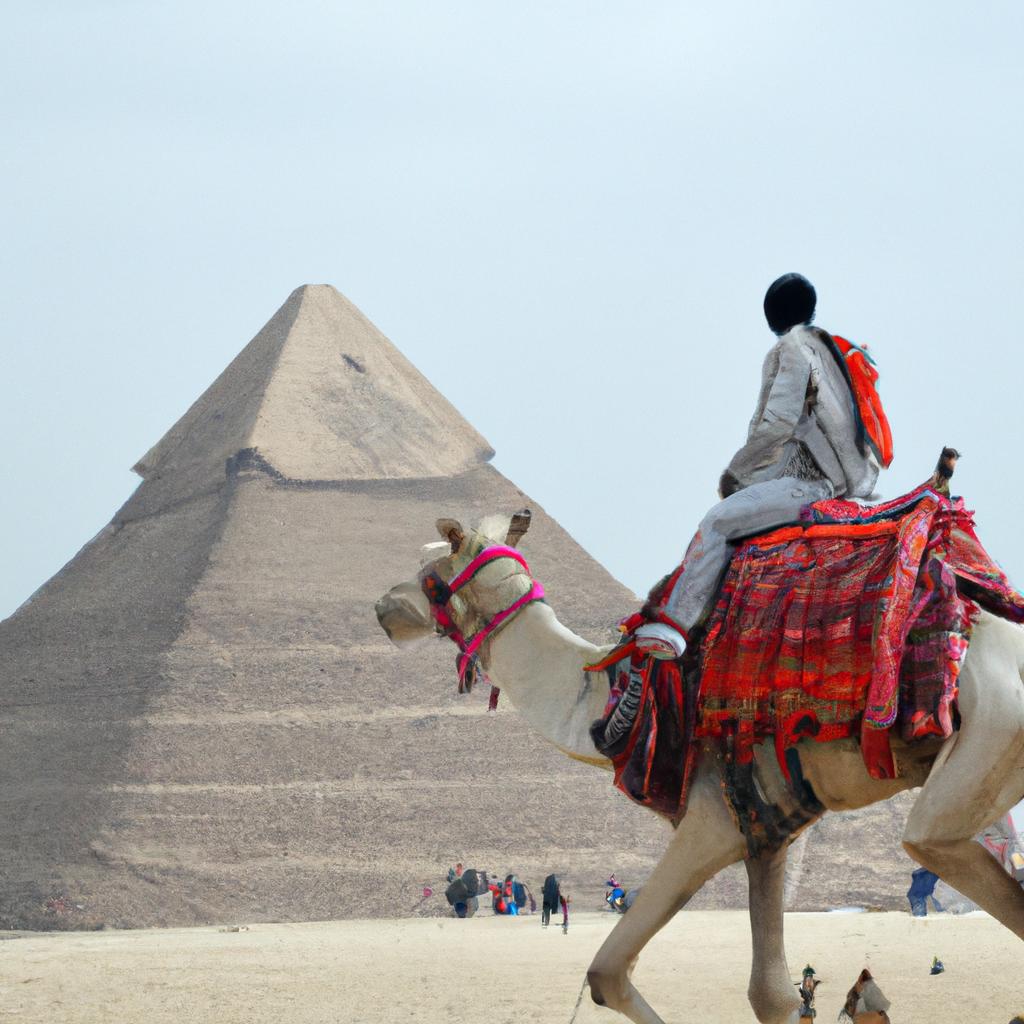 Experience the traditional way of travel in Egypt on a camel ride