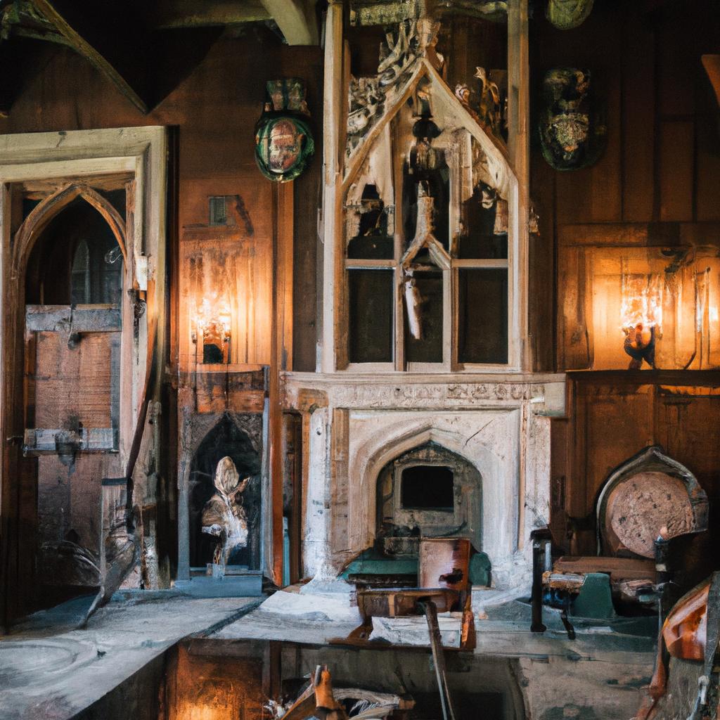 Cano's Castle's interior design is a work of art