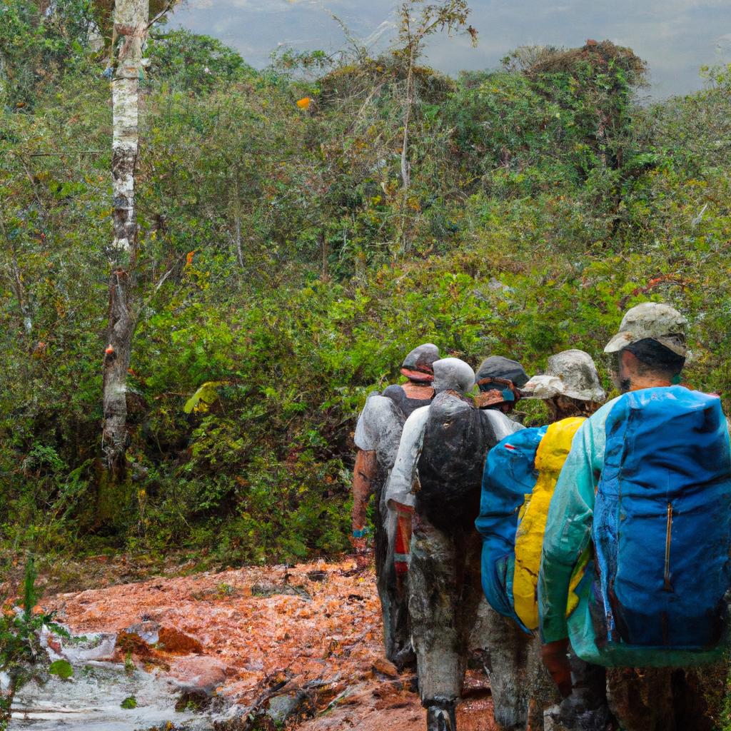 Hiking near the Cao Cristales River offers breathtaking views of the surrounding landscape