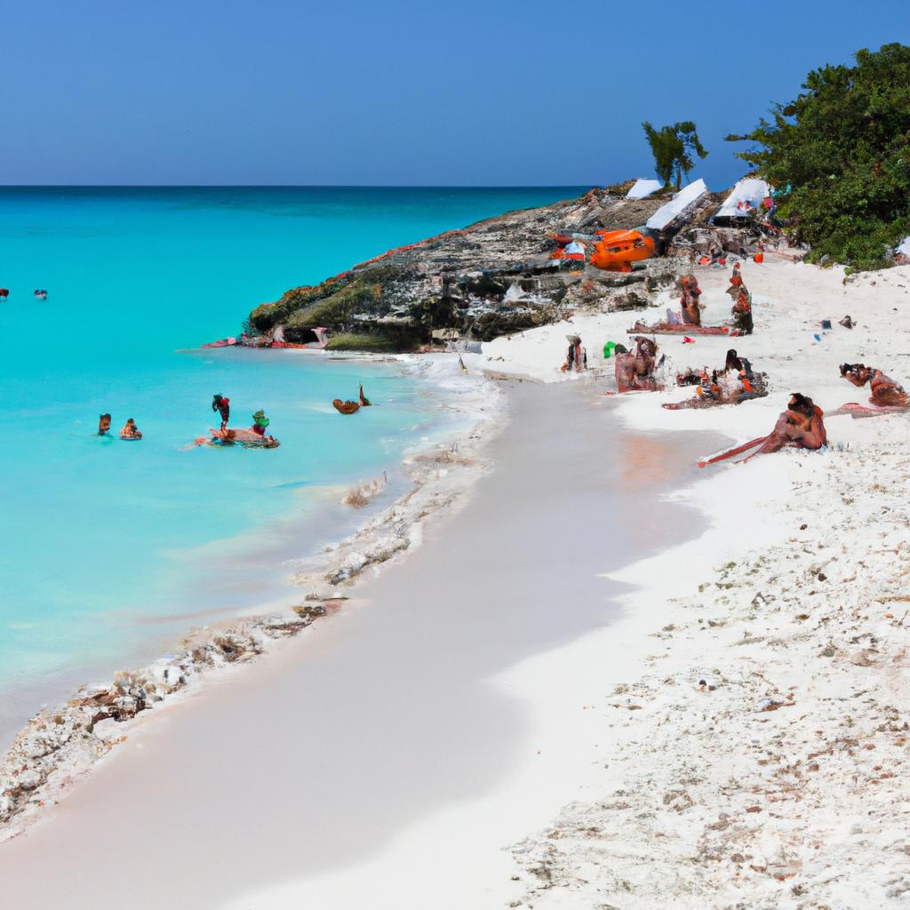 The Caribbean is home to some of the most beautiful beaches in the world, including this quartz sand paradise