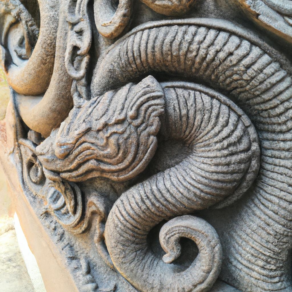 Large Snake Statue A Symbol of Power and Culture TooLacks