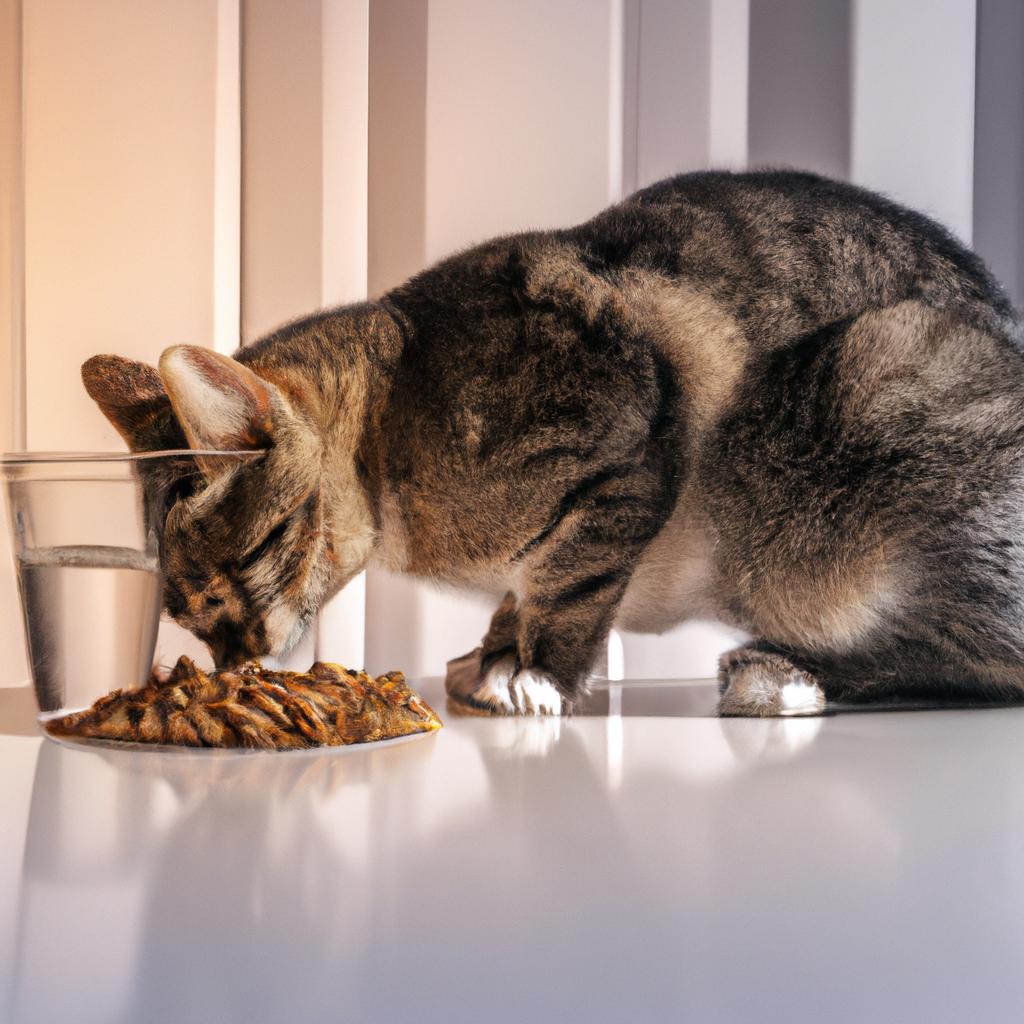 Feeding a balanced diet and providing fresh water can help maintain your cat's oral health