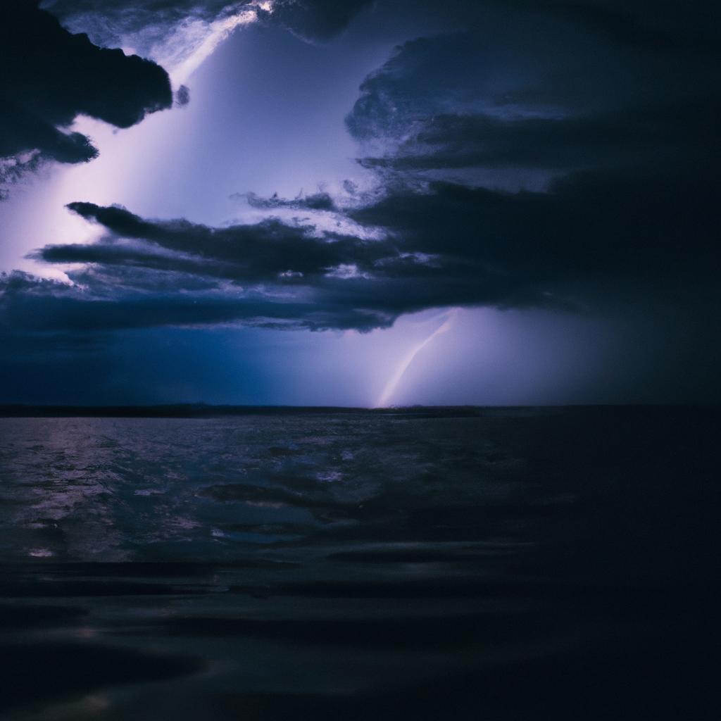 The raw power of lightning during the Catatumbo storm