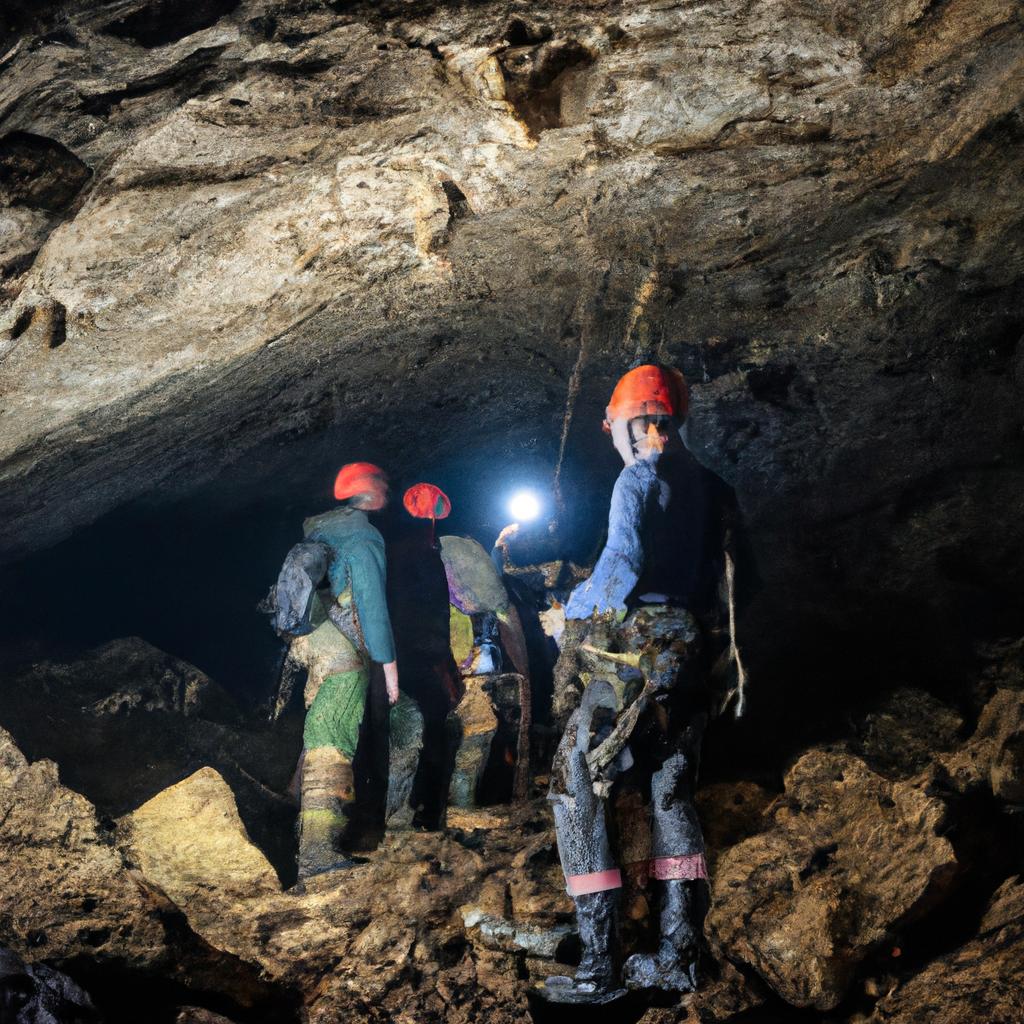 Cave exploration is a popular activity in Austria