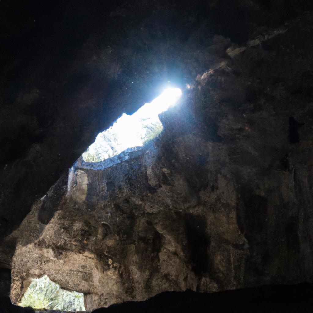 The natural light show inside Austria's caves