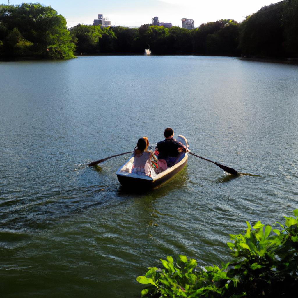 Boating in Central Park