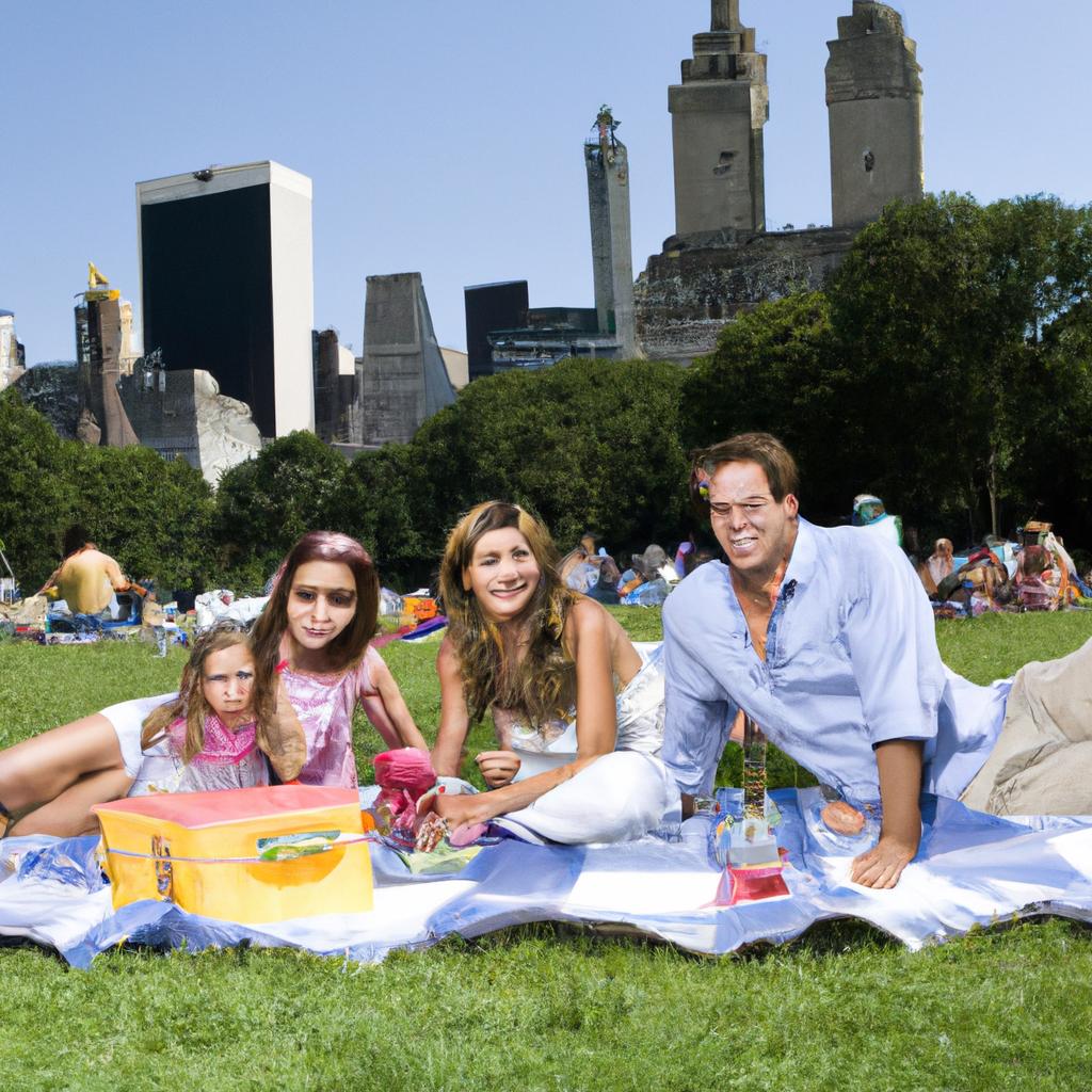 The Great Lawn in Central Park is the perfect spot for a picnic with family and friends.