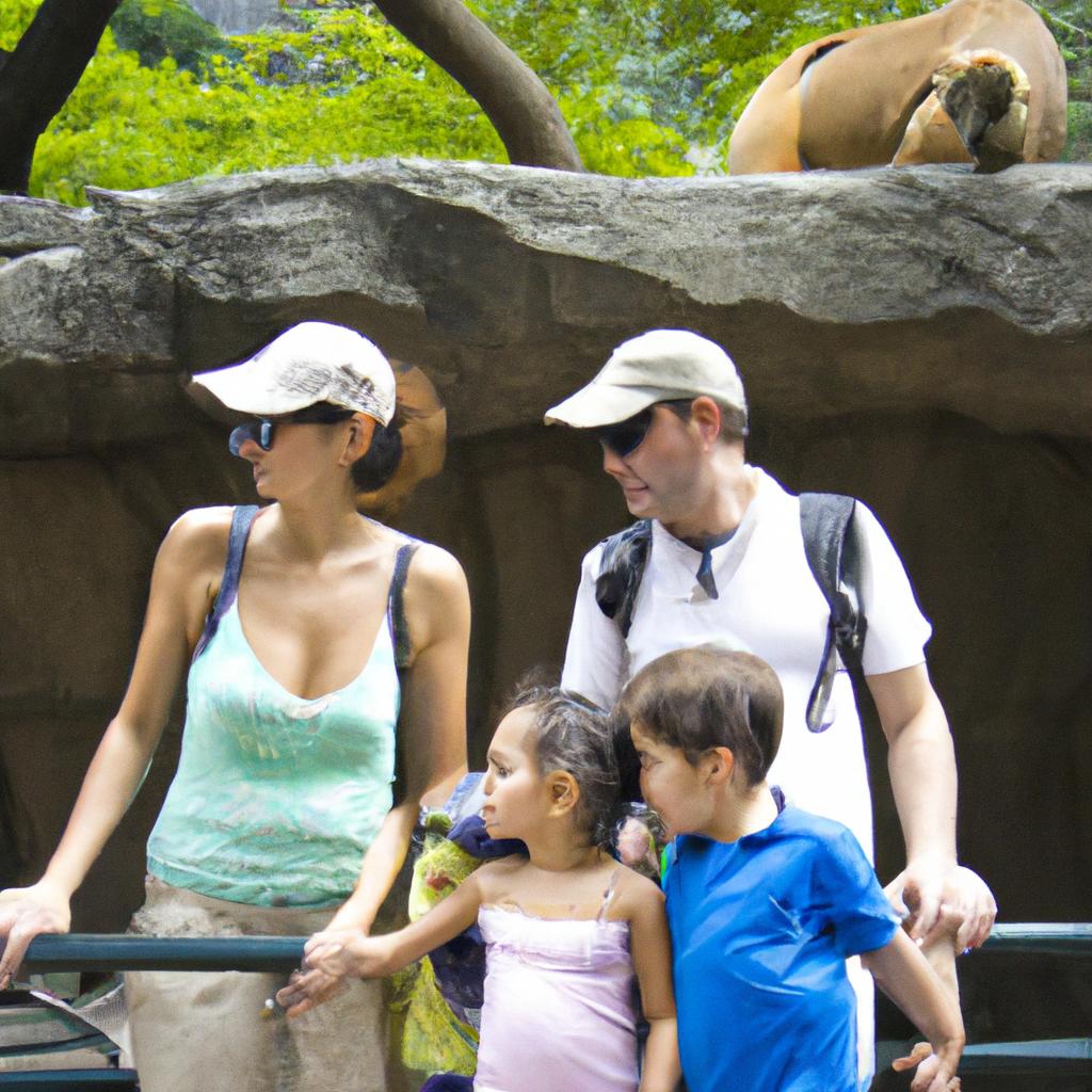 The Central Park Zoo is a fun and educational attraction for families in Central Park Manhattan