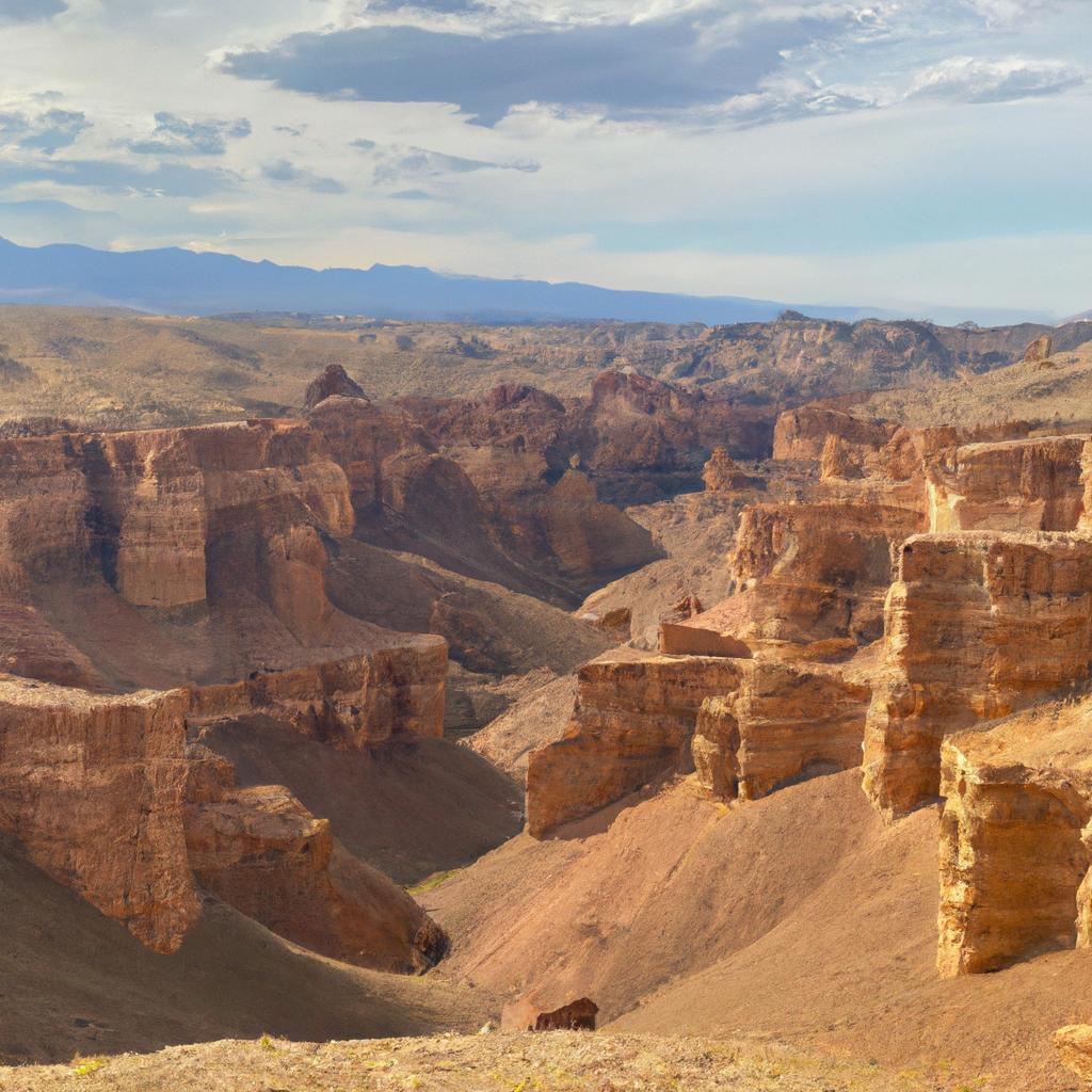 Charyn Canyon In Kazakhstan