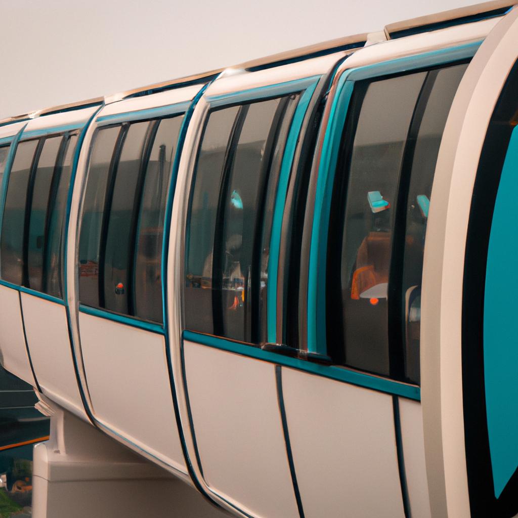 The Chongqing Monorail provides a comfortable and safe travel experience for commuters