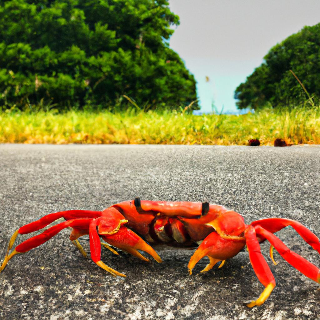 The island is famous for its annual red crab migration, where millions of crabs make their way to the ocean.