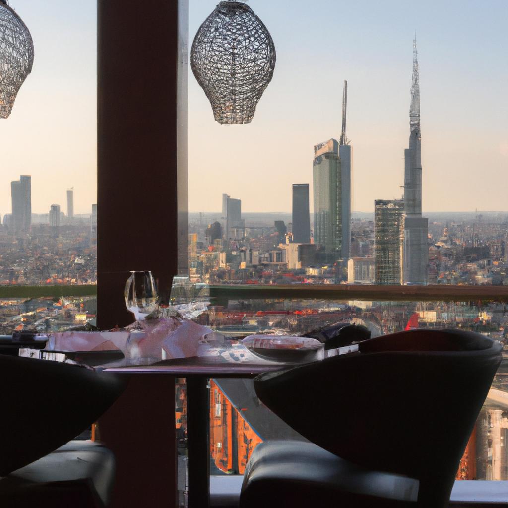 Some 'solo per due' restaurants offer breathtaking views of the city skyline, adding to the romantic ambiance.
