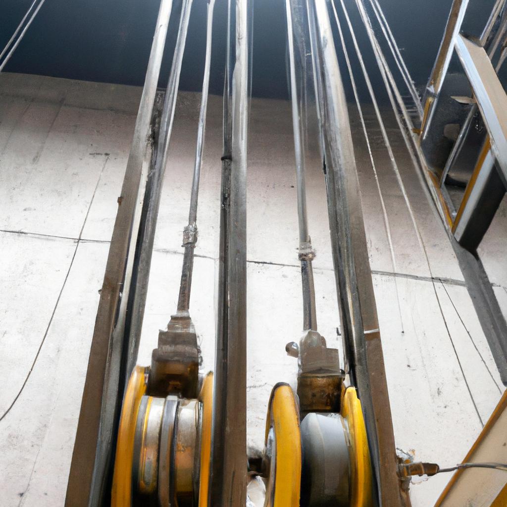 The Bailong Elevator's cable system is a marvel of engineering