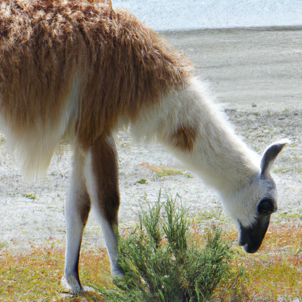 The guanaco, a close relative of the llama, is a common sight in the Patagonian region and adds to the area's unique charm.