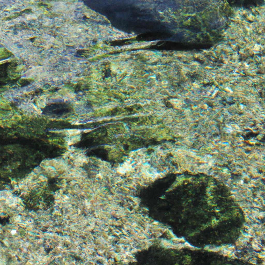 The waters of God's Eye Bulgaria are so clear that you can see the bottom