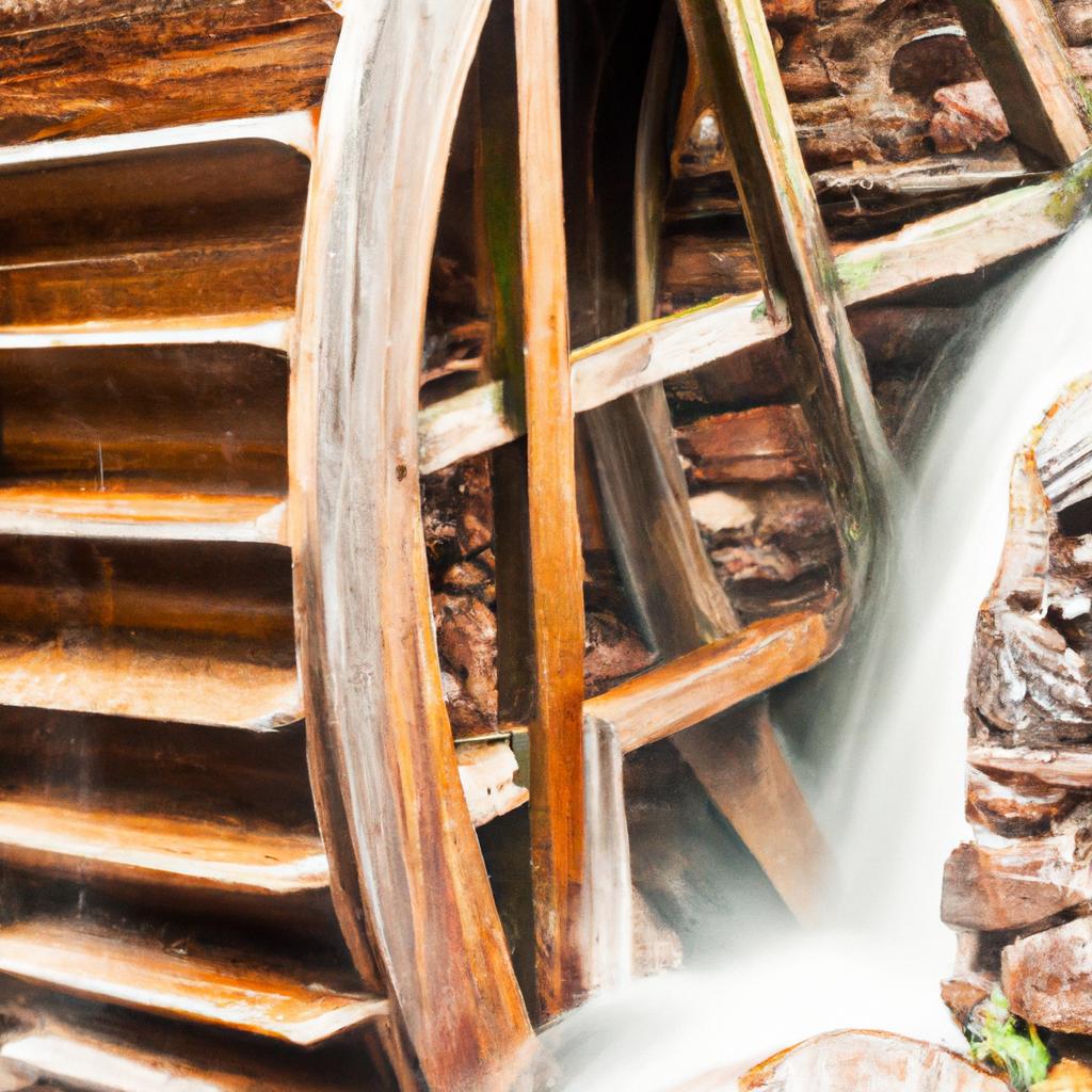 The water wheel was a critical component of the Crystal Mill's operations