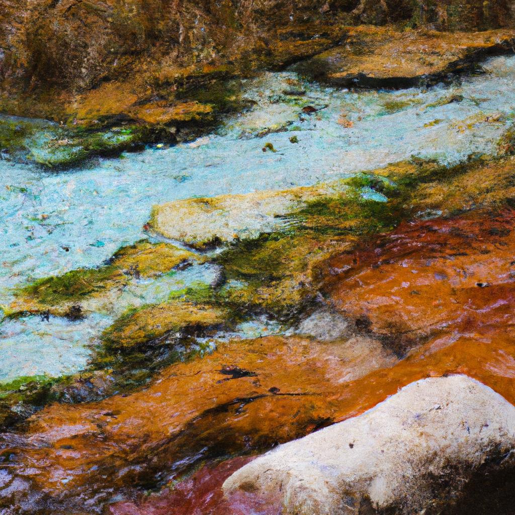 The colors of the 5 color river in Colombia are truly breathtaking up close.