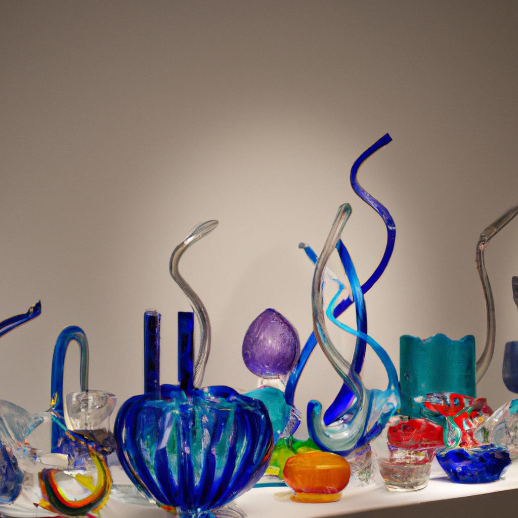 A stunning display of glass art