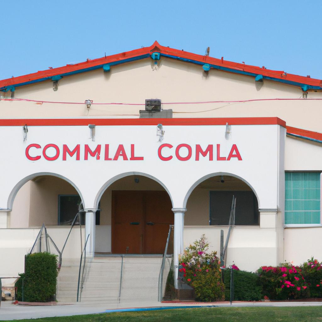 The Colma Community Center is a hub for events and activities