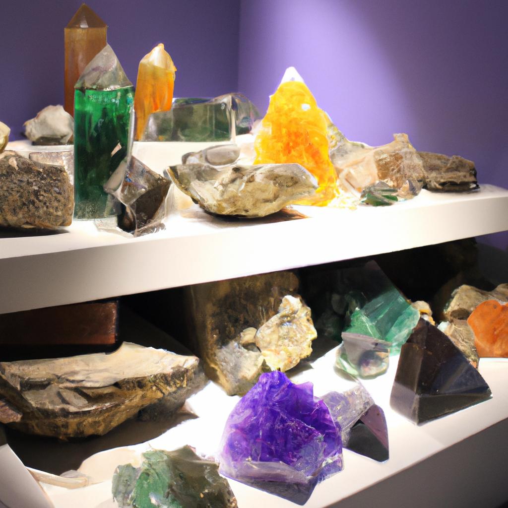 The vibrant colors of the crystal world are a treat for the eyes