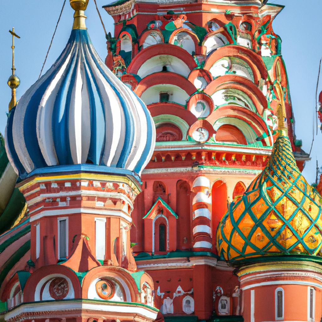 The breathtaking architecture of St. Basil's Cathedral