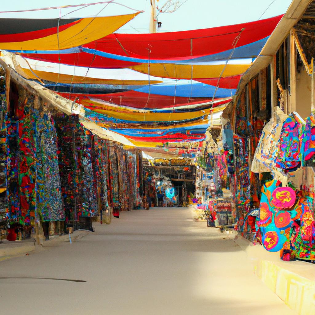 The vibrant and bustling traditional market on Qeshm Island is a must-visit for tourists.