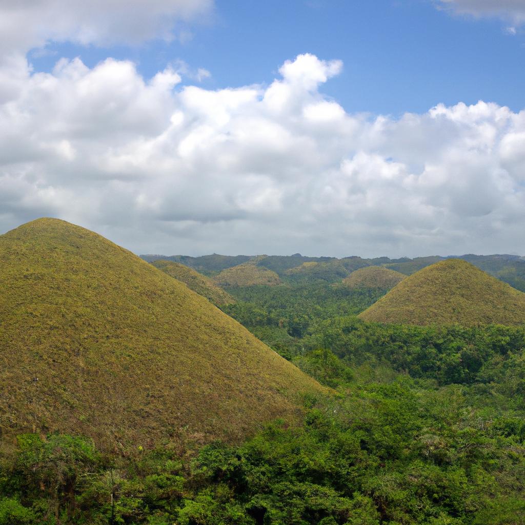The Chocolate Hills in Bohol, Philippines are a natural wonder that require conservation efforts and protection from the impact of human activity.