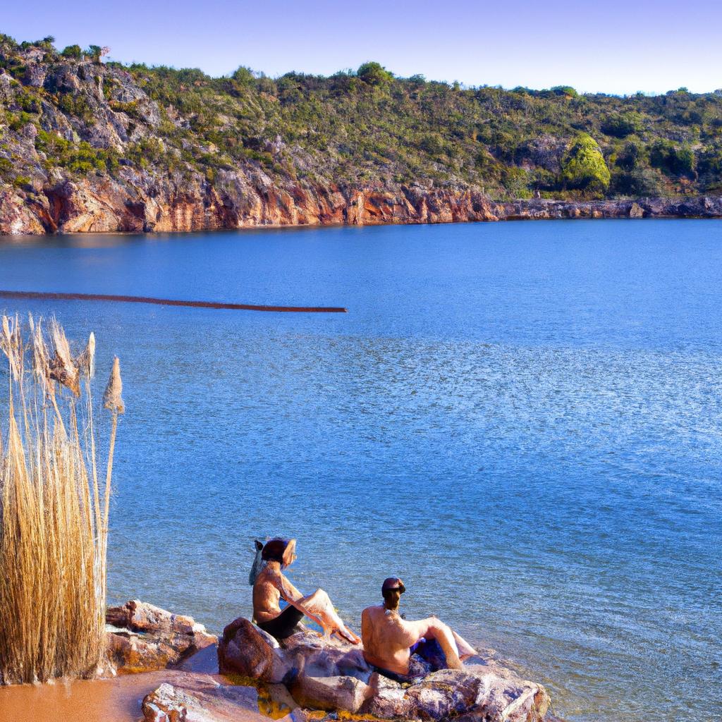 Indulge in a luxurious spa experience at Vouliagmeni Lake's natural thermal spa